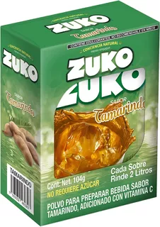 Zuko Sabor Tamarindo 8 Pz