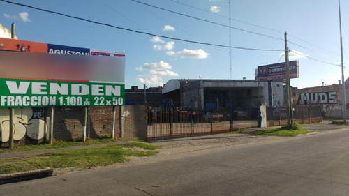 Fraccion Comercial 1100 M² - 22 Metros De Frente S/ Avenida - San Justo