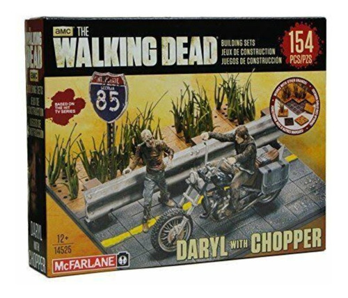 The Walking Dead Daryl With Chopper Mcfarlane 