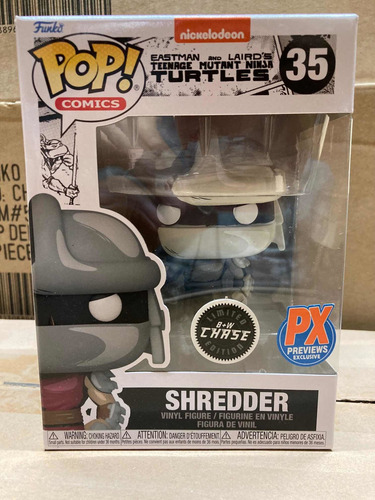 Shredder 35 Teenage Mutant Ninja Turtles Funko Pop Chase