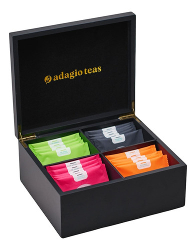 Adagio Teas Caja Té Madera Con 20 Teabags
