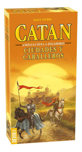 Catan: Ciudades Y Caballeros 5-6 Jugadores Exp