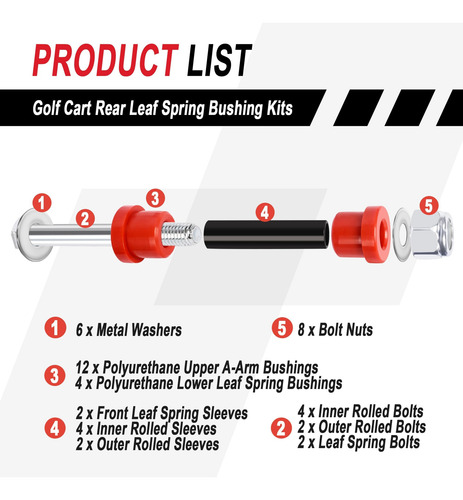 Kit De Buje De Primavera De Automóviles Ds De Club Con Torni
