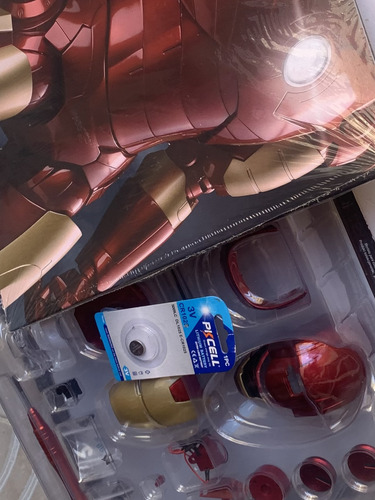 Cabeza Iron Man Primer Fascículo Planeta Deagostini Original (Usado)
