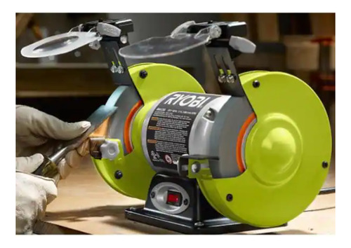 Esmeriladora De Banco Ryobi 3600 Rpm 250 Watts