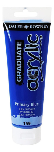 Tinta Acrilica Daler Rowney Graduate 120ml Cor 159 Primary Blue