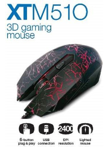 Mouse Gamer Xtech  Xtm-510