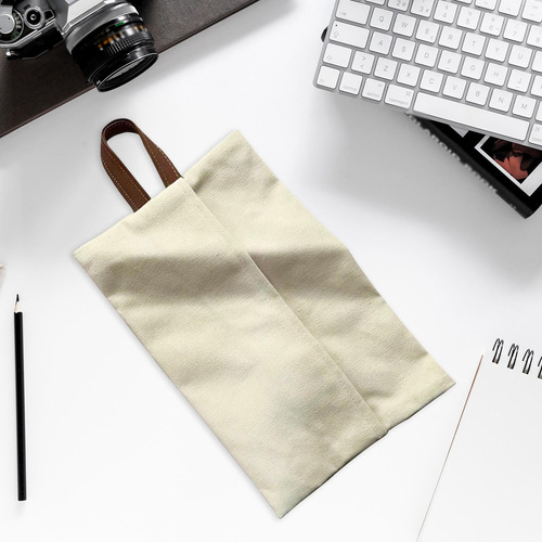 Saco De Tecido Pendurado, Bolsa De Armazenamento, Branco