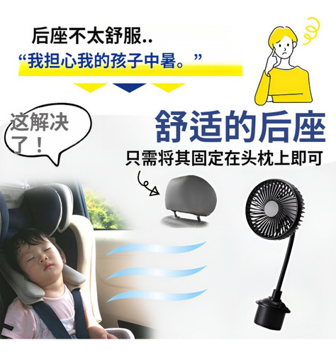 R Ventilador Eléctrico Usb Súper Fuerte Que Circula Con