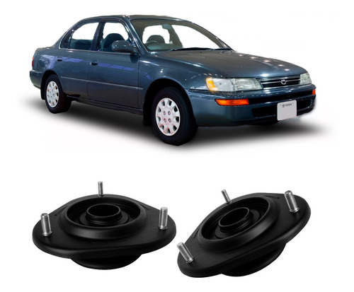 2 Coxim Amortecedor Dianteiro Toyota Corolla 1993 A 1997