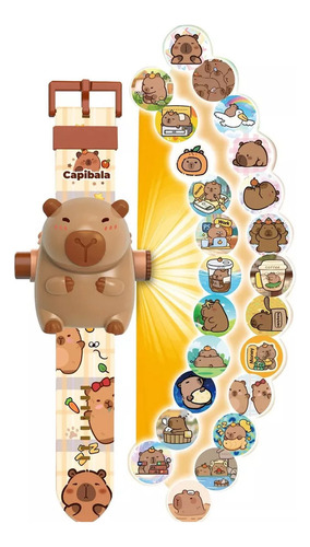O Reloj Proyección Animal Capybara For Niños | Capybara