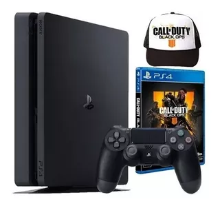 Sony Playstation 4 Slim 1tb Standard Color Negro Azabache