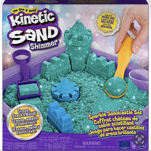 Set De Arena Mágica Kinetic Sand Shimmer