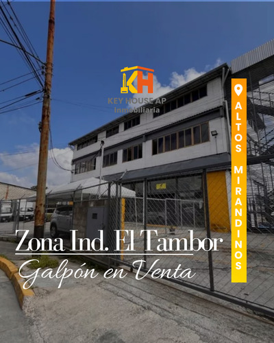 Keyhouse.ap Vende Galpón En Zona Ind. El Tambor, Los Teques
