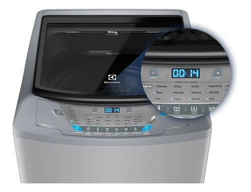 Imagen 6 de 11 de Lavadora Electrolux Premium Care 15kg Ewix15f2esg