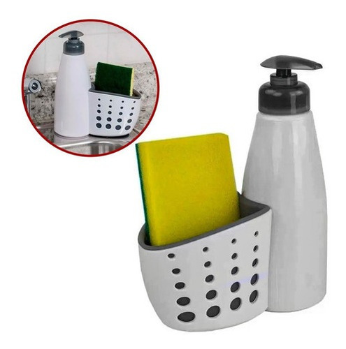 Organizador De Cocina Porta Esponja Dispenser Pileta Bacha