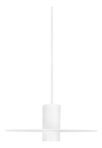 Luminária Pendente Redondo De Teto 25cm Cozinha Bancada M558 Estrutura Branco 127/220v