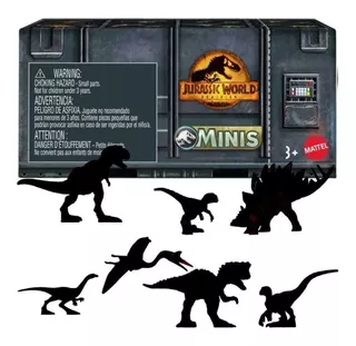 Boneco Dinossauro Mini Figura Supresa Jurassic World Mattel