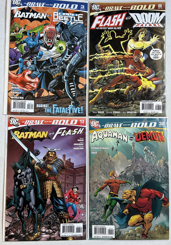 Dc Comics The Brave And The Bold Lote (Usado)