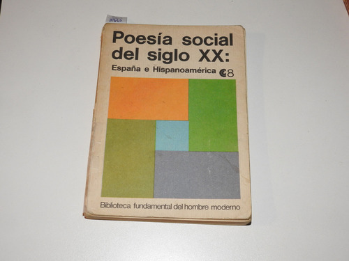 Poesia Social Del Siglo Xx: España E Hispanoamerica L602 
