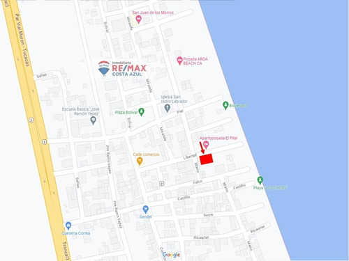 En Venta Terreno Dentro De La Población De Boca De Aroa Diagonal Al Mar 