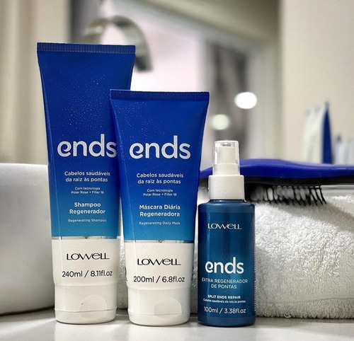 Leave-in Extra Regenerador De Pontas Ends 100ml - Lowell