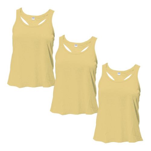 Musculosa Dama Recta Sublimable Subliprint Pack X3 Disershop