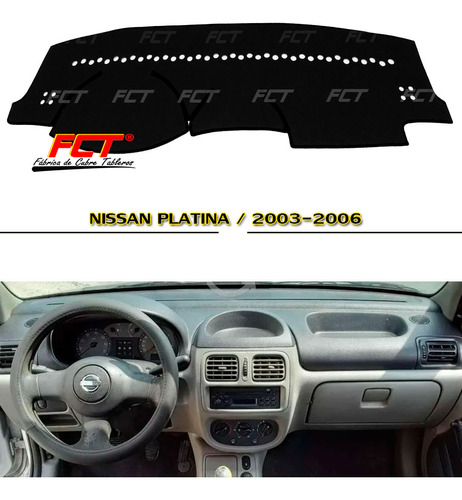 Cubre Tablero Premium / Nissan Platina / 2003 2004 2005 2006