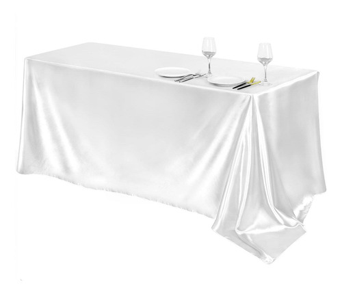 Mantel Rectangular Elegante Cubierta De Mesa Decorativa Mesa