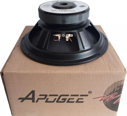 Parlante 10 Pulgadas Apogee Ap10 8 Ohms 300 Watts Color Negro