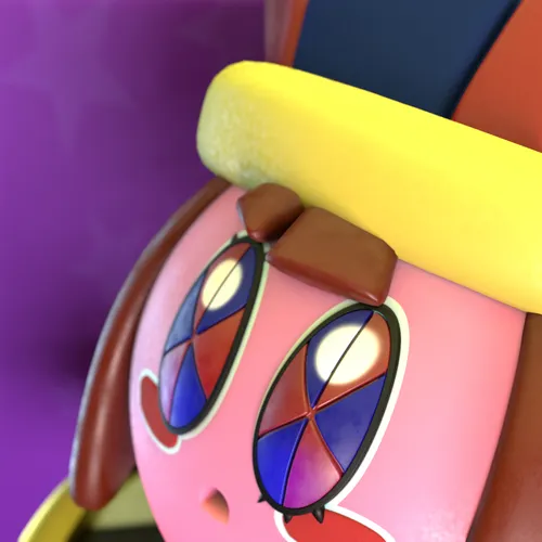 Kirby Swallowed Pomni, Kirby X Asombroso Circo Digital