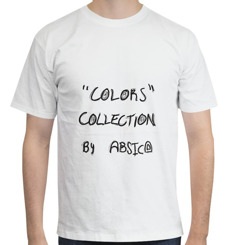Playera Diseño Absico Colors Collection