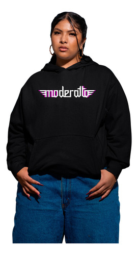 Sudadera Tallas Amplia Moderatto Rockera 2xl Envio Inmediato