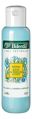 Balsamo Biferdil Con Aceite De Semillas De Lino X 400 Ml