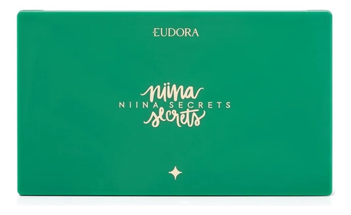 Paleta De Sombras Green Verde Niina Secrets