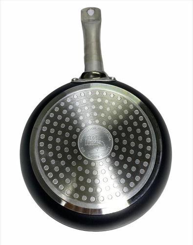 Imagem 3 de 5 de Frigideira Antiaderente Gourmet Fogão Indução Elétrico 28cm