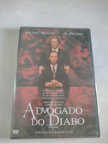 Dvd Advogado Do Diabo - Al Pacino . Keanu Reeves