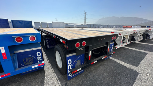 Plataforma 40 Pies 2 Ejes 12 Candados High Cube Multimodal