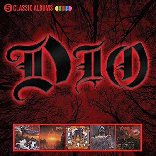 Dio 5 Classic Albums 5 Cd Nuevo Importado Original Cerrado
