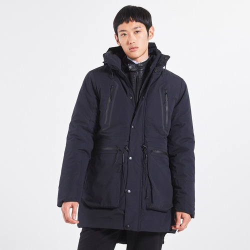 Campera Hombre Parka Gabardina Capucha Neo Parka Supply 