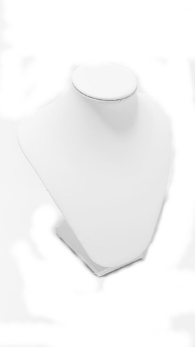 Imagen 4 de 7 de Exhibidor Busto Torso Collares Eco Cuero -32021