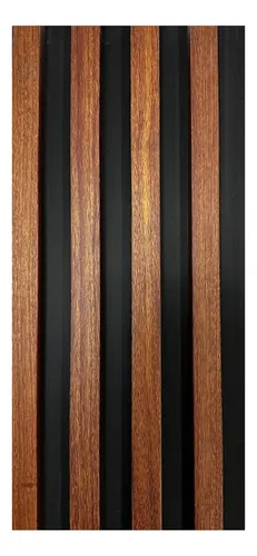 Lambrin Decorativo Panel Pared Wpc 3d Parota 12 Pzas 1mx16cm | Meses ...