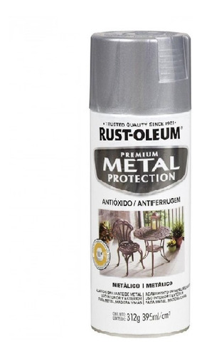 Pintura Aerosol Rust Oleum Esmalte + Antioxido Metalicos K37