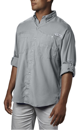 Camisa Tamiami Manga Larga Upf 50 Columbia Para Hombre