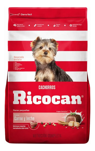 Ricocan Cachorro De Carne Y Leche Razas Pequeñas 7.5 Kg