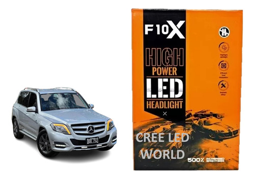 Luces Cree Led 22000 J10 Mercedes Benz Clase Glx X2