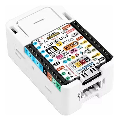 Placa De Desarrollo Iot Integrada Multifunción M5capsule Con