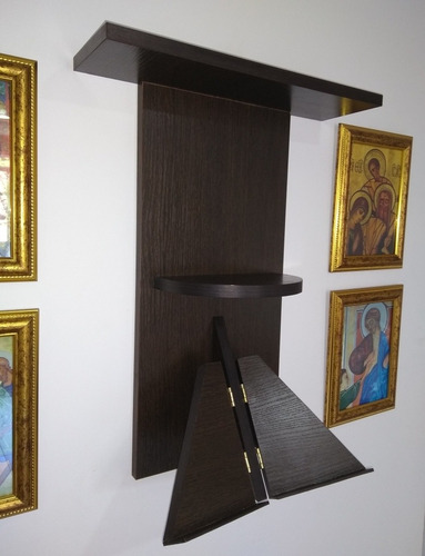 Repisa Con Atril, De Tres Niveles Ideal Para Altar Doméstico