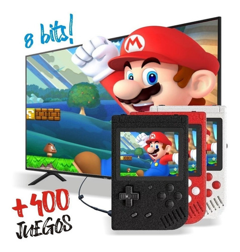 Consola Portatil Juegos Retro 400 Noga Pocky R8 Apto Tv Lcd