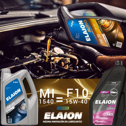Aceite Ypf Elaion Mi 1540 X 4lts Mineral (f10 15w-40)